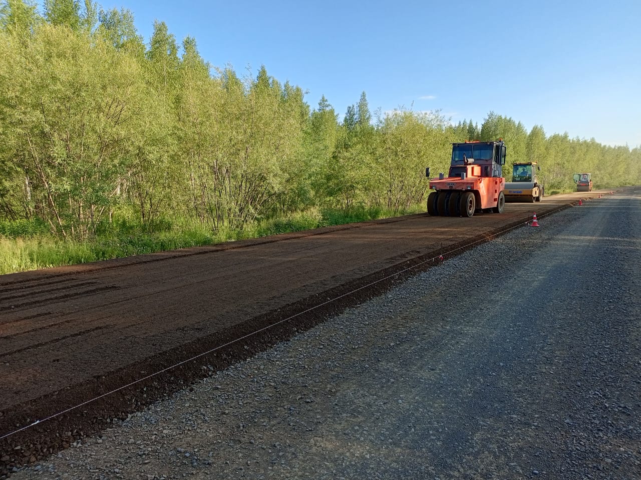 Ремонт автодороги «Канск-Абан-Богучаны»