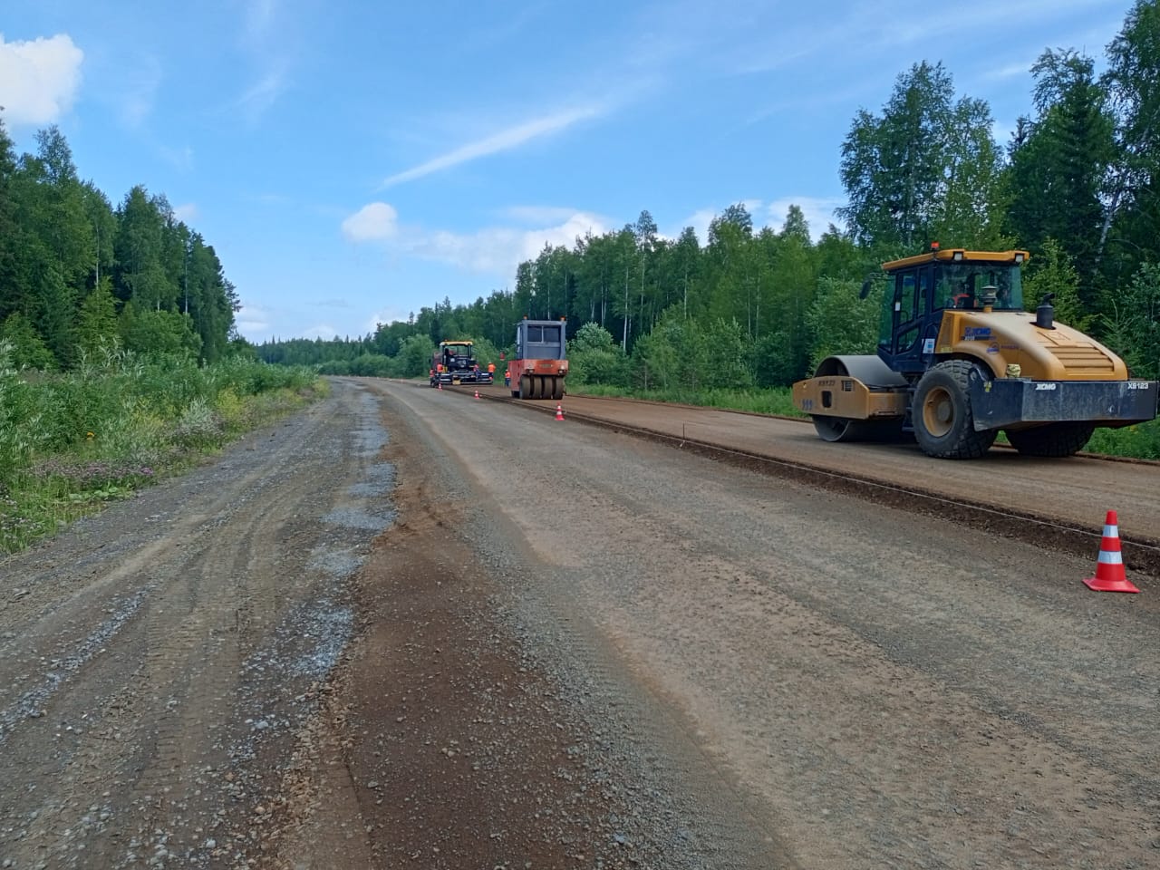 Ремонт автодороги «Канск-Абан-Богучаны»