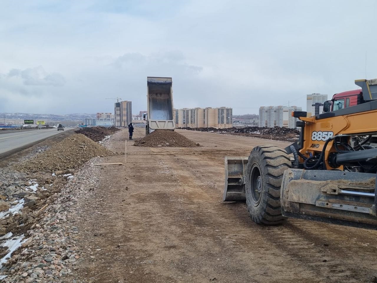 Реконструкция автомобильной дороги "Красноярск – Элита"